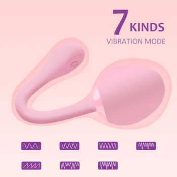 360 Stupeň Flexibilné Skákanie Vajcia Dvojité Hlavu Vibrátor Klitorálny Stimuláciu Ženských Masturbator G-spot Masér Vibračné Dildo