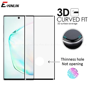 3D Zakrivené Ochranné Sklo Na Samsung Galaxy S20 Ultra S10 Plus Poznámka: 20 10 Plus 5G Tvrdeného Skla na Obrazovku Film