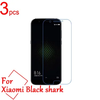 3ks Ultra Číre/Matné/Nano Proti Výbuchu mäkké LCD Obrazovky Chrániče stráže Kryt pre Xiao Black shark 1/2 Ochranný Film
