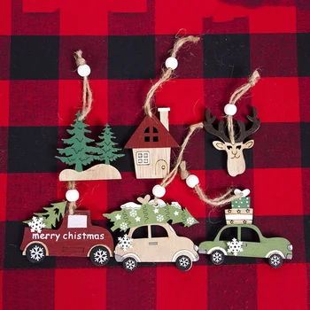 3ks Vianočné Ozdoby Dodávky Textílie Pena Santa Claus Snehuliak Bábika Strom Vianočné Tvorivé Dekorácie Prívesok 3707