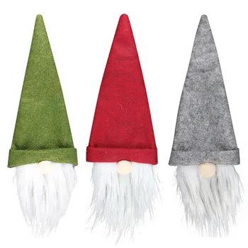 3ks vianočný darček Dekoračné Darčeky Santa Claus Snehuliak Strom Hračka Bábika Visí Ozdoby vianočné ponožky рождество