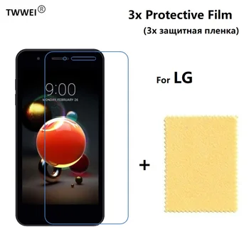 3x Ochranná Fólia pre LG K10 K8 2018 (Nie Sklo) Screen Protector pre LG K11 K7 K5 K4 K3 K8 K10 2017 Film Chrániť Kryt, Fólia