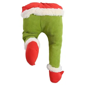 40 CM Vianočné Dekorácie Plyšové Elf Nohu Vianočné Plyšové Elf Hračka Vianočný Stromček Visí Ozdoby Party Dekorácie 2021 Nové 15690