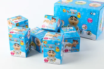 43% 6pcs/set Japonský crayon Shinchan Pohár rim pohár PVC Akcie Obrázok Model Hračky, Bábiky 2.5~5 cm s retail box WJ01