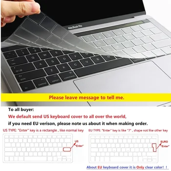 4in1 Crystal Prípade, Laptop+Kryt Klávesnice+Obrazovke Film+Prachu Pulg Pre Macbook Air Pro Retina Dotykový Panel 11 11.6 12 13 15 15.4 inchs
