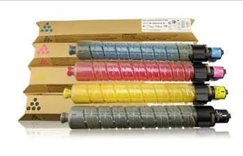 4pc nové MP C4502 farebné tonerové kazety kompatibilné pre RICOH Aficio MPC5502 MP C4502 kopírky toner kit tlačiarne spotrebný kcmy