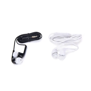 5 KS V Uchu Konektor Slúchadiel 3.3 FT Káblové Slúchadlá s Mikrofón s Potlačením Hluku Headset pre Xiao Samsung Mp3/Mp4