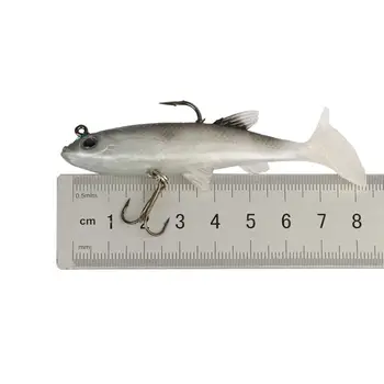 5 ks/veľa Mäkká Návnada 8cm 14g Wobblers Umelé Návnady, Rybárske Nástrahy Sea Bass Kaprov Rybolovu Viesť Ryby Jig 24033