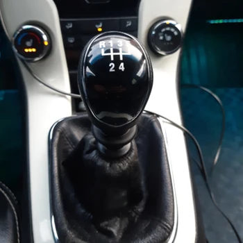 5 Stupňovou Manuálnou Prevodovkou Shift Gombík Prevodovky Hlavy Pre Chevrolet Corvette Cruze 2008-Čierna