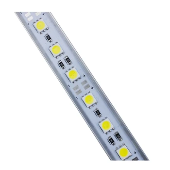 50 5050/5630 36 SMD LED Teplá Biela/Deň, Biele Hliníkové Pevné Strip Baru Svetlo Lampy 67122