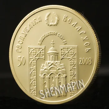 50 Rubľov Rusko Diamond-Nastavenie Pamätné Mince Matka Krista Maryam Mince Zberateľské Mince Márie z Ruska 39605