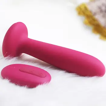 6 Režim Silikónové Plug G-spot Vibrátor Silný Zadok Stimulátor Dospelých sexuálnu Hračku pre Mužov, Páry A6HC