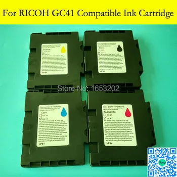 8 Ks/Veľa Prázdnych Kompatibilné Atramentové Kazety Pre Ricoh GC41 Pre Ricoh 3100 2100 2010L 3110dnw Tlačiareň 30782