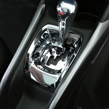 ABS Chrome Auto Styling Na rok 2016 2017 Peugeot 2008 Príslušenstvo radenie gombík frame panel Kryt Výbava
