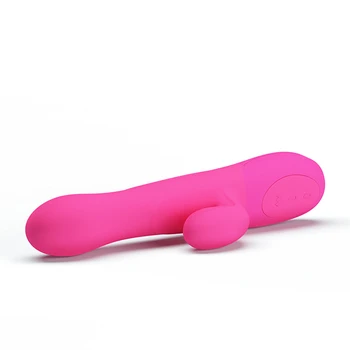 Adaner Veľké Nafukovacie Hračky Vibrátor G-spot Rabbit Vibrátor Nabíjateľná Vodotesný Silikónový Stimulátor Klitorisu Sex Produkt