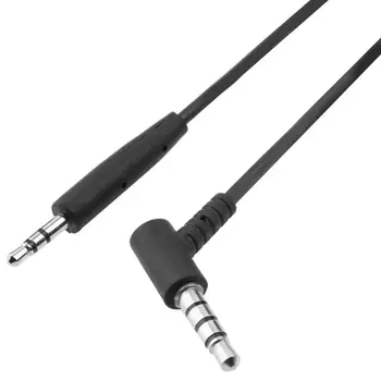 ALLOYSEED 1,5 m 2,5 mm Muža na 3.5 mm Muž Audio Predlžovací Kábel S Mikrofónom Pre Bose OE2 Slúchadlá Audio Converter Adaptér Kábel Drôt