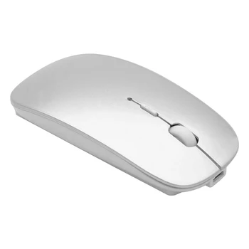 ALLOYSEED USB Nabíjateľné Bezdrôtová Myš 1600 DPI Počítač Silent Mouse Home Office Stlmiť Myši Na Plochu, Notebook PC