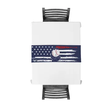 Americká Vlajka Baseball Športy, Hádzaná Stôl Runner Stolové Vlajky Doma Strany Dekoratívne Obrus Stolové Prestieranie
