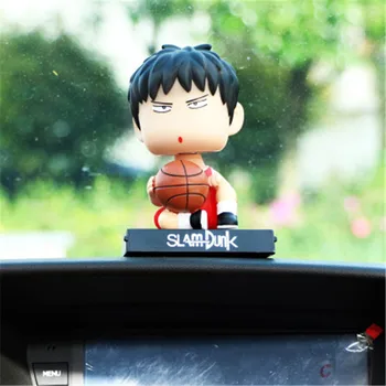 Anime Slam Dunk Shohoku Hanamichi Rukawa Kaede Anime Auto Dekorácie 13 CM Akcia Obrázok Basketbal Zberateľskú Model Bábiky Hračky