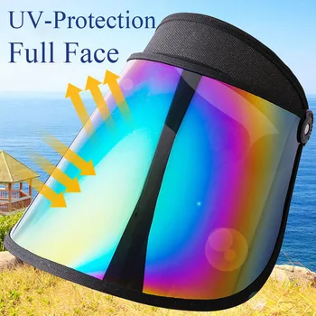 Anti-UV Unisex Dospelých Slnečná Clona Klobúk Vonkajšie Pláži Moderné Ochranu pred Slnkom Clonu Spp