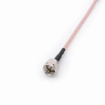 ANTÉNNY Koaxiálny Kábel, F Muž Pravý Uhol prepínač F Muž RG316 Pigtail Kábel 15 cm/30 cm/50 cm/100 cm vlastný kábel Kábel Adaptéra