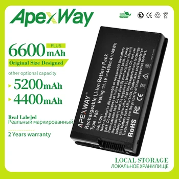 Apexway Čierny Notebook Batérie pre Asus A32-F80 F80 F80Cr F80s F81 F81E F81Se F83 F83Cr F83E F83S F83Se F83T F83V F83VD F83VF K41 18899
