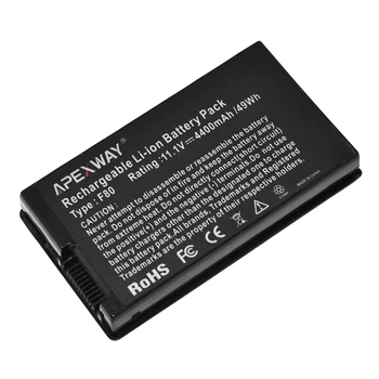 Apexway Čierny Notebook Batérie pre Asus A32-F80 F80 F80Cr F80s F81 F81E F81Se F83 F83Cr F83E F83S F83Se F83T F83V F83VD F83VF K41