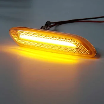 Auto LED Dynamické Bočné Obrysové Svetlo Prúdi Zase Signálneho Svetla Lampy, MINI COOPER R60 R61 2012 2013 2016 2017