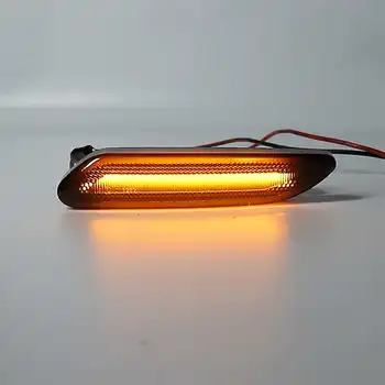 Auto LED Dynamické Bočné Obrysové Svetlo Prúdi Zase Signálneho Svetla Lampy, MINI COOPER R60 R61 2012 2013 2016 2017