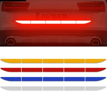 Auto Reflexné Nálepky Upozorniť Orgán batožinového priestoru pre Mitsubishi ASX Lancer Outlander Pajero V73