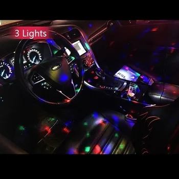 Auto Svetlo Neón Farebné Lampy Prenosné Príslušenstvo pre Subaru XV WRX Tribeca G4e B9 R1 VIZIV Outback Baja B5-TPH Lesník
