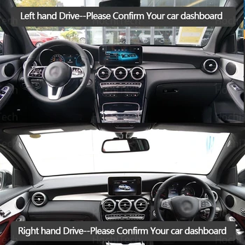 Auto Tabuli Vyhnúť Light Pad Nástroj Platformu Stôl Kryt Mat Koberce pre Mercedes Benz GLC Trieda Coupé X253 C253 2016 16-20