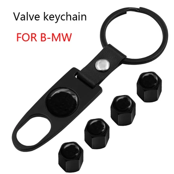 Automobilový ventil Keychain Pre bmw M F10 F20 F25 F30 F31 E36 E30 E39 E87 E60 E46 E90 auto príslušenstvo vretena ventilu čiapky