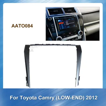 Autorádio Fascia Auto Refitting DVD Prístrojovej dosky Fascia Rám pre Toyota Camry Low-End 2012 Car Audio Inštalácie Výbava Auta