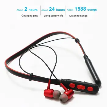 B11 Univerzálny Bezdrôtový Headset Bluetooth Slúchadlo Magnetické Športové Neckband Slúchadlá In-Ear Slúchadiel Do Uší Slúchadlá Bluetooth Slúchadlá
