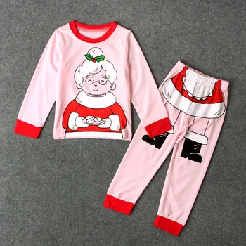 Babzapleume Batoľa Vianočné Oblečenie Pre Baby Chlapci Karikatúra Roztomilý T-tričko+Nohavice Milé Dievčatá Oblečenie pre Deti, Oblečenie Set sa BC1713