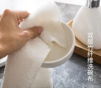 Bambusové vlákno olej okrem non-stick olej handry absorpčné vody nie je ľahké odstrániť vlasy olej utierky kuchynské potreby