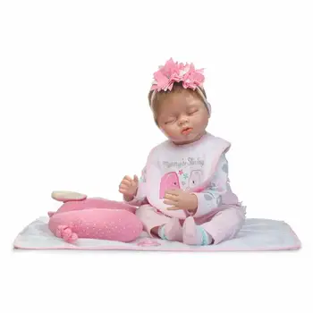 Bebe bábika simulácie mäkkej tkaniny dieťa dievča bábiku toysSafflower vlásenky detí rast playmates, detský festival, darčeky