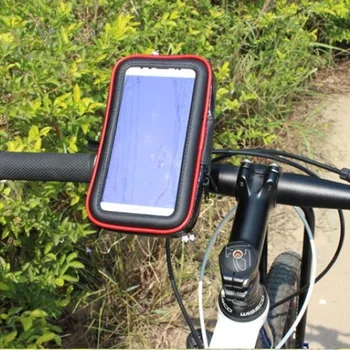 Bicykel Držiak Telefónu Stojan Motocykla Vodotesné Puzdro Pre IPhone Xiao Redmi Riadidlá Montáž Univerzálne Puzdro Pre Samsung Galaxy