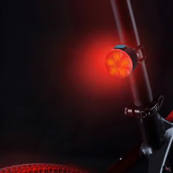 Bicykel Zadné Svetlo na Bicykli Bicykli Chvost Klip Svetlo Lampy Nepremokavé USB Nabíjateľné Noci Bezpečnosť na Koni Tvorivé LED Výstražné Svetlo