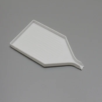 Biele Plastové Štvorec Obdĺžnik DIY Diamond Otvory Doskou Maľby Usporiadať Zásobník DIY Diamantové nástroje Príslušenstvo 5.9*10.6