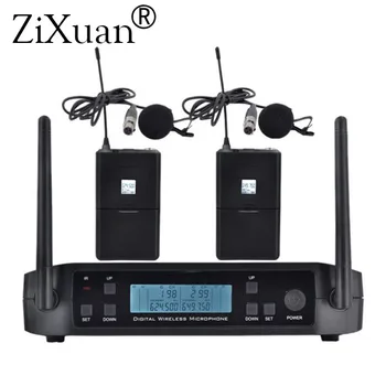 Bk-220 UHF Ručné karaoke Mikrofón Bezdrôtový Profesionálny Systém 2 Kanál Frekvencie Nastaviteľný Bezdrôtový Pre Cirkev