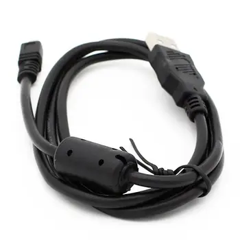 Black 1M 1,5 M 8 Pin UC-E6 Fotoaparát Dátového Kábla USB Pripojte Kábel Pre Olympus PC Pre Sony Nabíjačka Nikon Coolpix FinePix Pentaxis L3Q4