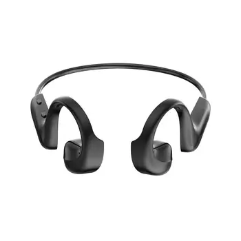 Bluetooth 5.0 180mAh Bezdrôtové Slúchadlá Kostné Vedenie Slúchadlo Headset s Headsety, Handsfree Vonkajšie Športové Mikrofón O4Q1