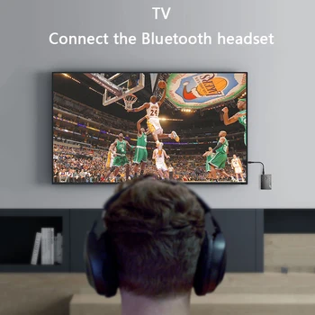 Bluetooth 5.0 Bluetooth Audio Prijímač, Vysielač 3.5 3.5 mm AUX Jack RCA Stereo Hudby Bezdrôtový Adaptér Pre TV, PC Reproduktory autorádia