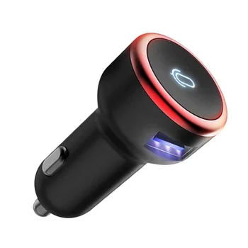 Bluetooth Auto Hlasové Ovládanie MP3 Prehrávač, Bezdrôtové Bluetooth Prijímač USB Nabíjačka M8617