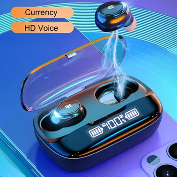 Bluetooth Bezdrôtové Slúchadlá TWS 5.0 Herné Headset Binaural Stereo In-ear Bluetooth Slúchadlá Slúchadlá S Mikrofónom Slúchadlá kulaklık 50099