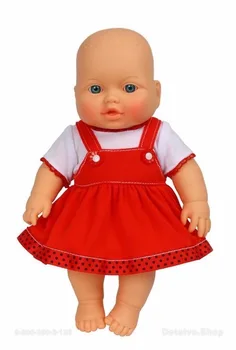 Bábika Baby 7, dievča, plastové, 31 cm,