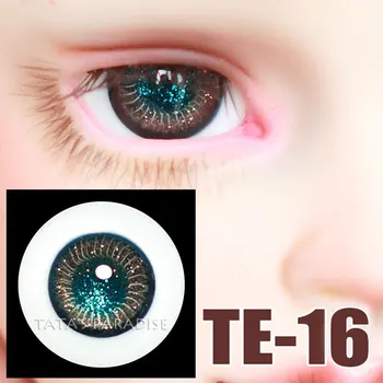 Bábika oči Malé iris flash black Eye žiak sklenené oči 1/3 1/4 1/6 BJD SD DD MSD YOSD doll eyes bábika príslušenstvo TE-16