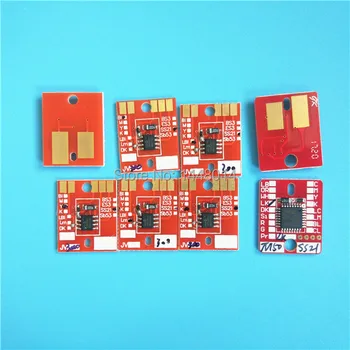C/M/Y/K/LC/LM/LK/O 8 farieb eco solventná tlačiareň Mimaki CJV150 CJV300 atramentových zásobníkov trvalé čip SS21 atrament čip veľkoobchod 53345